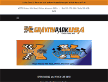 Tablet Screenshot of gravityparkusa.com